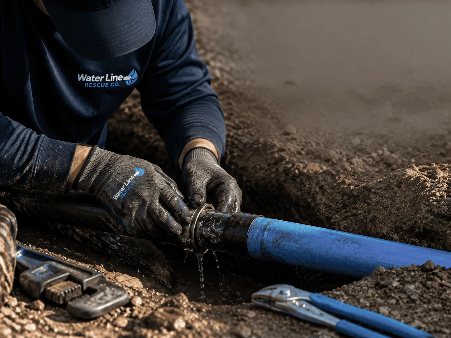 Why choose Water Line Repair in Roxbury, KS